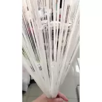 美帮汇挂帘隔断帘线帘水晶流苏珠帘房间装饰帘子客厅院成品窗帘