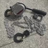 汐岩铝合金迷你手扳葫芦便携式紧线器微型链条式手板葫芦电力工具 0.75*1.5米