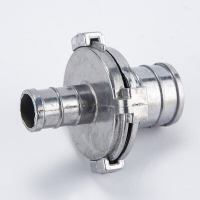 汐岩1/2/3/4/5/6/8寸快速活铝合金通用2爪加厚铝接头扣配件水带 1.5变1.2寸爪接头