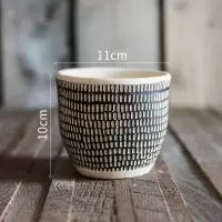 美帮汇几何艺术花盆花器盆栽绿植种植阳台花园创意个性北欧INS 几何剧场(AS)底部已打孔 小