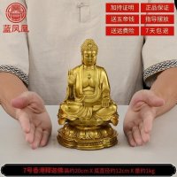 美帮汇释迦牟尼佛像铜供奉家居佛堂大日如来铜像摆件阿弥陀佛大号 7号铜香港释迦佛