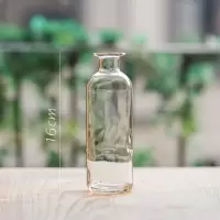 美帮汇小口玻璃瓶 花瓶花器花插 清新森系INS日式北欧装饰摆件 E
