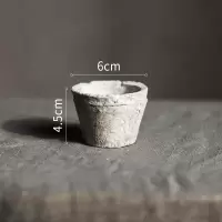 美帮汇自然生长青苔红陶花盆经典素朴日式风格种植器皿杂货花园 T 大