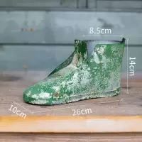 美帮汇铁艺靴子花盆花器 创意个性复古做旧摆件多肉杂货户外庭院 鞋子花器(大号) 中