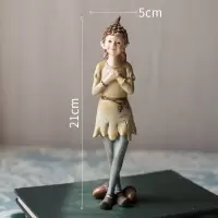 美帮汇森林精灵手绘树脂摆件系列装饰梦幻少女乡村 森林精灵Syrinx