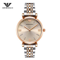 EMPORIO ARMANI阿玛尼薄款情侣女士商务腕表金属石英表时尚潮流时装表女表AR1840 AR1779 系列