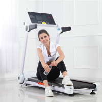 南极豹(nanjibao)跑步机  家用款机  小型迷你超静音  电动多功能折叠式健身器材   图片色