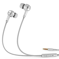 BYZ K61 白色 耳机入耳式 白色有线耳机 耳塞式苹果安卓手机通用 线控耳机 通用苹果耳机