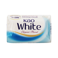 花王(KAO) 日本原装进口 花王kao可洁面泡沫肥皂 爽肤沐浴香皂130g 1块装