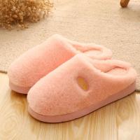 情侣棉拖鞋女包跟居家室内保暖加绒厚底软底男棉鞋冬季月子鞋 L35