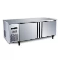美菱(MELING)1.8米商用厨房工作台冷柜不锈钢操作台 卧式全冷藏款工作台