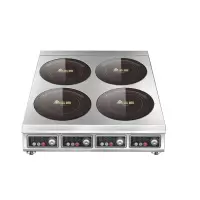 3000W*4 煲仔炉 志高(CHIGO)商用电磁炉大功率多头炉灶饭店酒店用锡纸花甲六眼商业煲仔炉双眼四头电灶台定制商品