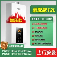 12升大屏(防冻)_液化石 半球恒温煤气天燃气热水器家用洗澡液化气天然气煤电强排式12升16定制商品