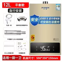 12升平衡款+浴室专用+ 可以安装在浴室 液化 半球家用燃气即热式热水器天然气12L升恒温强排式16L升浴室煤气定制商品