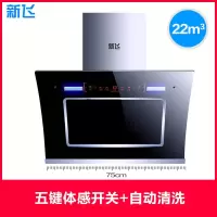 750宽触摸双电机人体感应 新飞厨房家用侧吸式抽油烟机大吸力双电机自动清洗定制商品