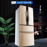 金色299L-法式多门三温冰箱 奥克斯299L法式多门冰箱双开门三门四门对开门家用节能超薄电冰箱定制商品