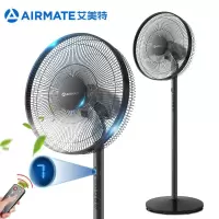 7页黑色 艾美特(AIRMATE)电风扇落地扇遥控立式风扇家用办公室风扇