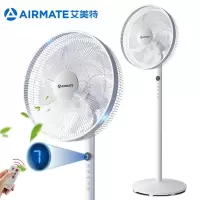 白色 7页遥控 艾美特(AIRMATE)七页大风量电风扇落地扇智能遥控预约定时立式风扇家用节能宿舍摇头办公室风扇