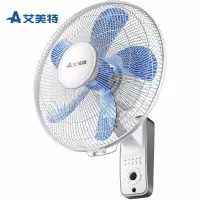 遥控款 艾美特(Airmate)壁扇电风扇家用壁扇五叶壁挂摇头墙壁扇
