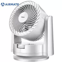 艾美特(Airmate)空气循环扇/宿舍学生风扇/家用台式 节能低噪广角摇头电风扇