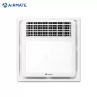 吹风照明一体 艾美特(Airmate)凉霸 吹风照明二合一 厨房卫生间吹风扇吸顶式冷风扇[300*300集成吊顶]