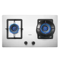 (大火力不锈钢灶具) 天然气 DE&E/德意 JZT(Y)-716G 772燃气灶双灶嵌入式液化气天然气不锈钢