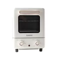 格兰仕 (Galanz) 电烤箱 家用迷你小型多功能 加热简单易操作 12L容量立式复古白小贝烤啦 KB12-P3