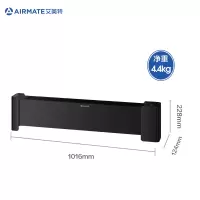 艾美特(AIRMATE)踢脚线取暖器移动地暖家用电暖器电暖气/暖风机家用电暖气片 WD22-R16