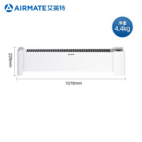 艾美特(AIRMATE)踢脚线取暖器移动地暖家用电暖气速热大面积暖风机电热器浴室取暖 WD22-X22