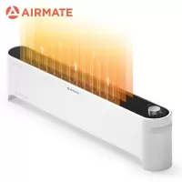 艾美特(Airmate)取暖器/电暖器家用/移动地暖 电暖气片 智能遥控 石墨烯远红外踢脚线 小米白X23