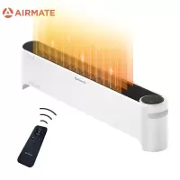 艾美特(Airmate)取暖器/电暖器家用/移动地暖 电暖气片 智能遥控 石墨烯远红外踢脚线 智能遥控 R19