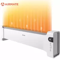 艾美特(Airmate)取暖器/电暖器家用/移动地暖 电暖气片 智能遥控 石墨烯远红外踢脚线 经典智能款A1