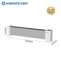 艾美特(Airmate)温室系列取暖器\/电暖器\/电热暖气石墨烯轻音节能母婴肤感防烫踢脚线居浴两用 HD22-R37温