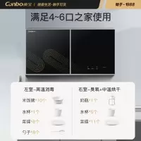 康宝(Canbo)消毒柜家用 小型 消毒碗柜 高温立式 迷你单门台式碗柜 餐具茶杯碗筷厨房消毒柜XDR53-TVC1 7