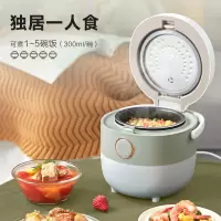 小熊(Bear)电饭煲 电饭锅小2人 家用迷你一人食1.2L蒸饭器智能预约热饭煮粥锅1-2人小容量精灵煲DFB-B12L