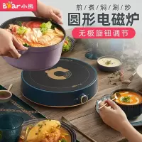 小熊(Bear)电磁炉 9段火力无极旋钮调温大功率爆炒家用多功能防水面板电磁灶电火锅炉 DCL-A21B1 蓝色