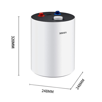 帅康(Sacon)6升储水即热式小厨宝 1500W节能速热 多重防护电热水器(上出水)DSF-6Z(S) [厨宝]6L大