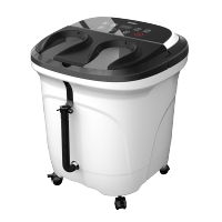 蓓慈(beici)517全自动足浴盆泡脚桶加热按摩洗脚盆封闭熏蒸足浴桶泡到小腿送礼物生日 封闭熏蒸款