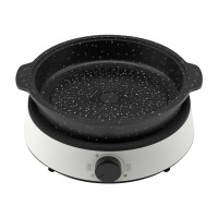 美菱(MEILING)电火锅多功能锅分体料理锅网红锅烤肉锅家用电烧烤炉电烤盘烤肉锅涮锅 分体电火锅