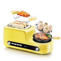 小熊三明治早餐机多功能压烤面包家用双面加热三文治小型土吐司机