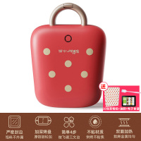 小熊三明治机家用小型多功能懒人宿舍早餐机神器全自动智能面包机 红色