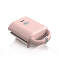 小熊(Bear)三明治机早餐机电饼铛家用轻食机多功能吐司压烤面包机不粘锅电煎锅 双面恒温-自动封边