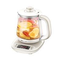 小熊养生壶mini小型电热烧水煮花茶壶器办公室家用加厚玻璃多功能 滤网款