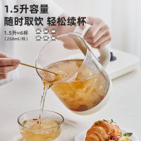 小熊(Bear)养生壶 热水壶 煮茶器 煮茶壶 电水壶 恒温电热水壶 保温花茶壶 YSH-B18T1带滤网1.5L 烧水