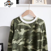 猪弟秦儿童t恤长袖2022春秋新款潮韩版男童上衣春夏体恤中大童潮 七色王国T恤