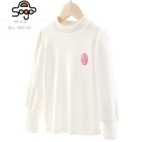 儿童打底衫男童秋衣女童长袖T恤宝宝中高领冬上衣中大童洋气秋装 七色王国