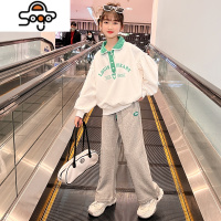 女童秋装套装2022新款网红春秋季大童装网红儿童时髦洋气女孩衣服 七色王国