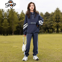 女童秋装套装2022年新款春秋洋气时髦13大童15岁秋季女孩运动女装 七色王国