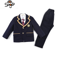 小学生校服西服套装幼儿园女西装春秋装儿童班服学院风元旦大合唱 七色王国