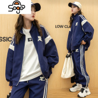 女童秋装运动套装2022新款洋气12大童女装时髦13岁女孩春秋季时尚 七色王国